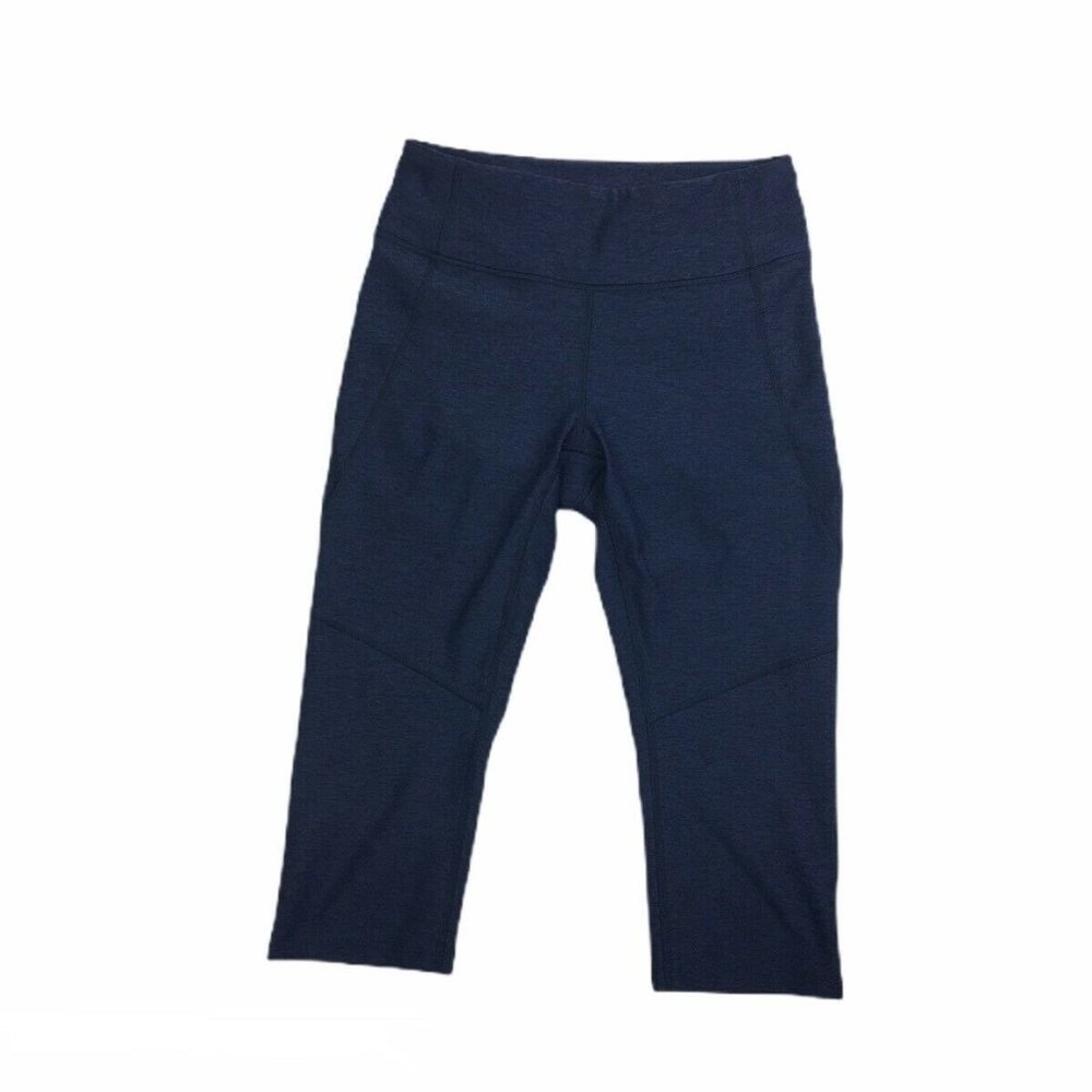 Outdoor Voices Cropped Capri Navy Blue Leggings Sz S
